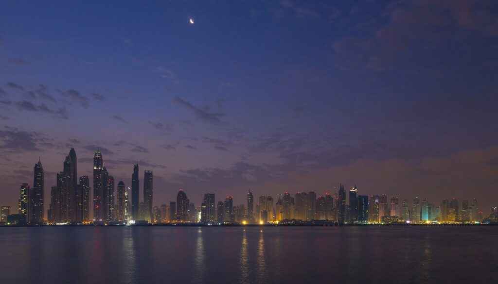 Skyline, Dubai Marina, UAE